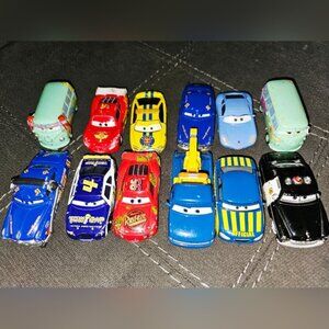 Disney Pixar Cars Metal Die Cast - 12 Lot